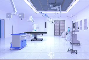 Healthcare Facility Interior Mock up